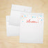 LUXPaper Square Invitation Envelopes - Peel & Press, 6" x 6", White, 100% Recycled, 80lb. Text, 50 Qty