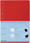Nitoms STALOGY S4148 Notebook, 365 Days, A5, Dot Grid, Red