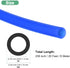 5/32"(4mm) 1/4"(6mm) 20ft(6 M METERXITY Silicone Tubing, ID x OD Silicone Rubber Vacuum Tube, M) High Temp Water Air