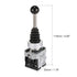 uxcell Joystick Switch Controllers 2 Position 2NO Latching Type AC 600V 10A 22mm Panel Mount