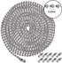 Vinaco Pull Chain, 2 Pieces 36 Inch Stainless Steel Bead Chain, Great Pulling Force & Rustproof, Silver (36 inch)