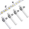 Mudder 200 Pieces LED Strip Light Clips Mounting Bracket Fixing, One Side