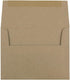 JAM PAPER A2 Premium Invitation Envelopes - 4 3/8 x 5 3/4 - Brown Kraft Paper Bag - 50/Pack by JAM Paper