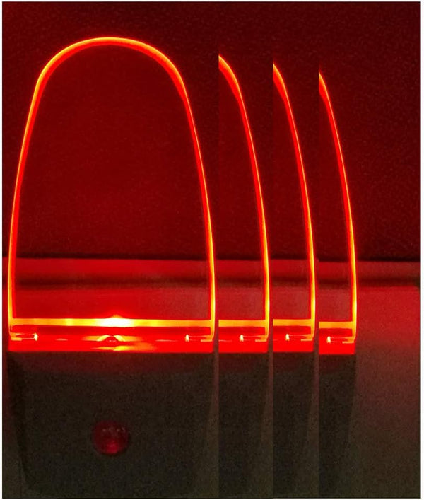 GREENIC Plug in LED Night Light Lamp 4 Pack with Light Sensor