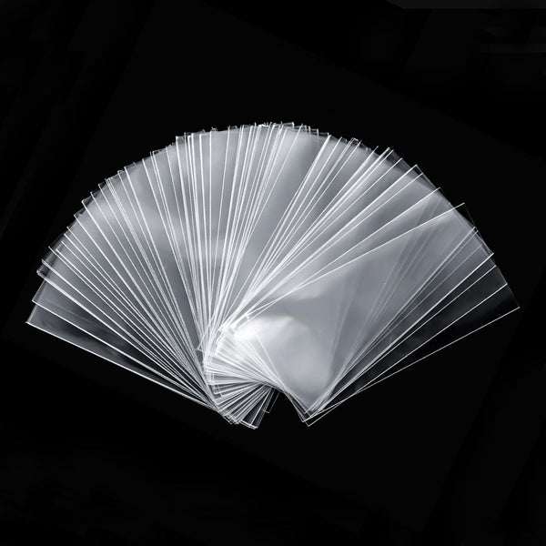 YOLCAR 100 Pack Clear Paper Money Holders, Dollar Bill Sleeves, Currency Collection Sleeves