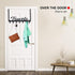 2 Pack Over The Door Hooks, Heavy Duty Towel Rack for Bathroom, Wall Mount Hanger with 14 Hooks for Towels