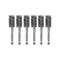 WICKED Professional ID Copper Tube Pipe Cleaner Replacement Brushes, 1/2" (6-Pack)