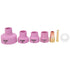 Glass Welding Cups, Monster Gas Lenses for Welding, Alumina Torch Gas Lens Kit, Industrial Supplies
