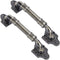 Haofy 2PCS Vintage Style Barn Door Handle, DIY Kit for Wardrobe Drawer Cabinet Hardware