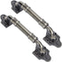 Haofy 2PCS Vintage Style Barn Door Handle, DIY Kit for Wardrobe Drawer Cabinet Hardware