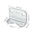 PATIKIL Air Cylinder Connecting Pneumatic Rod Splint Mounting Bracket, 4 Pack Pneumatic Parts Cylinder Installation Stand for 32mm Cylinder Dia.