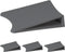 Original Patented Door Stoppers, Optish Non Slip Rubber Door Stop Wedge for Carpet, Hardwood, and Tile