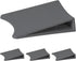 Original Patented Door Stoppers, Optish Non Slip Rubber Door Stop Wedge for Carpet, Hardwood, and Tile