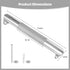 11.4 Inch Shower Foot Rest for Shaving Legs, Wall Mounted Corner Bathroom Shelf, Anti-Slip Stainless Steel Foot Ledge