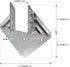 20 Pcs 18-Gauge Hurricane Tie, Heavy Duty Joist Hangers for Roofing Trusses Wood Timber Connectors