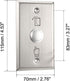 uxcell Door Release Button - Push to Exit Resettable NO/NC/COM Switch for Access Control Panel, 115mmx70mm