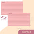 YOLCAR 3 5 Inch, 300 Count Colored Index Cards x Ruled Index Cards, Flash Cards for Studying, Lined Note Cards