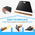 Gomake Wallpaper Smoothing Tool Kit, Wallpaper Brush with Felt Squeegee and Craft Precision Knife for Peel and Stick