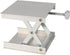 stonylab Lab Scissors Jack, 3.5" x 3.5" Aluminum Alloy Laboratory Support Jack Platform, Expandable Lift Height Range