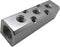3 Way Pneumatic Manifold Air Distribution Block, Compressed Air Manifold, Fast Connector for Air Compressor