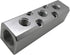 3 Way Pneumatic Manifold Air Distribution Block, Compressed Air Manifold, Fast Connector for Air Compressor