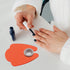 Ipetboom 3.34X2.83X0.47In Nail Art Light Blocking Plate Portable Curing Light Shield Eye Protection Removable Shade
