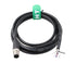 M12 5 Pin Male A-Coded Sensor Cable to Bare Wire for Device Network, Industrial Controls Automation, 3m