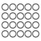 MECCANIXITY Nitrile Rubber O Ring, 0.51" OD 0.39" ID 0.06" Width NBR Sealing Gasket Washer for Faucet Plumbing (20)