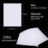 Vinyl Siding Repair Kit, 12 Pcs 6.3X4.75 Inch Self-Adhesive Vinyl Siding Patch PVC Tape for Home Tools