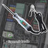 Car Voltage Tester Pen with Alligator Clip, DC 3-48V Test Light Pen, Digital LED Circuit Tester with Prolong Spring