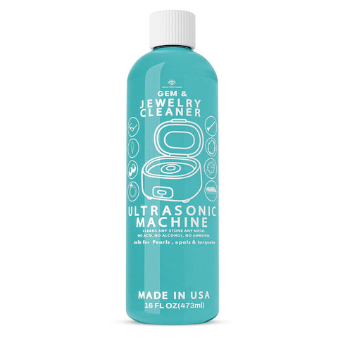 Instant Shine Cleaners Professional Ultrasonic Jewelry & Eyeglass Cleaner Solution - Removes Smudges, Fingerprints &