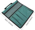 TOPINCN Garden Tool Pouch Foldable Portable Garden Kneeler Bench Kneeling Tool Bag Functional Storage Organizer