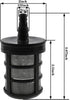 Stainless Steel Encryption Filters Double-Layers Stainless Steel Encryption Garden Hose Strainer with 3/8", 1/2" Barb Connection for Sprayer,Car Washers,Oil Pumps and Industrial Equipment (2 Packs)