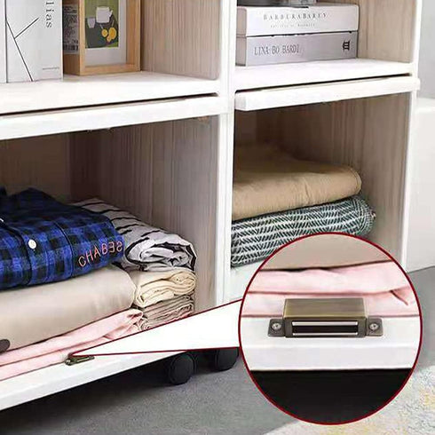 2 Pack 15 lbs Closet Kitchen Cabinet Magnets Closure CBRIVE Cabinet Magnetic Catch Cupboard Door Magnets Heavy Duty