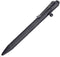 SMOOTHERPRO Premium Bolt Action Pen - Compatible with Pentel Refill, Durable Stainless Steel Clip, Black Color