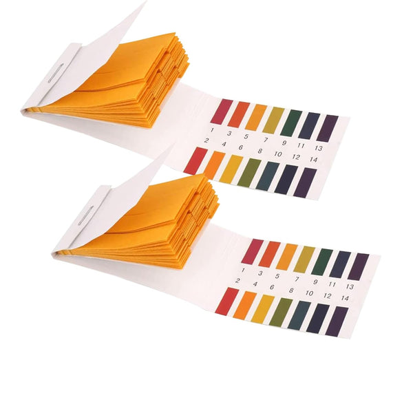 2 Pack pH Test Strips, 160 Strips pH.1-14 Universal pH Test Paper