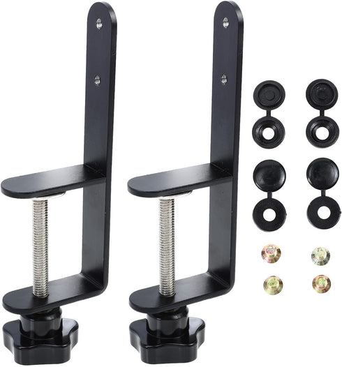 ARTSEWPLY 2 Pieces Vertical Pegboard Install Clips Pegboard Accessory Brackets for Industrial and