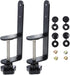 ARTSEWPLY 2 Pieces Vertical Pegboard Install Clips Pegboard Accessory Brackets for Industrial and