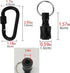 1/4 Inch Bit Holder Keychain, Hex Screwdriver Bits Holder Extension Bar for Electric and Hand-held Screwdrivers