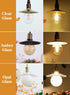 10W Dimmable Bulb 80W 800 2700K E26 G125 G40 Bulb OMAYKEY Large LED Globe Equivalent Lumens, Warm White Medium Base