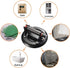 8" Heavy Duty Glass Suction Cup Lifter - Industrial Vacuum Lifter for Granite Lifting & Window Replacement, 240 lbs
