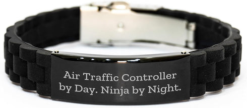 Generic Air Traffic Controller by Day Ninja by Night Funny Gifts for Men