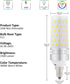 4 Pack E12 Bulbs, 16W Bulbs 100 3000K, 1500lm, Non-Dimmable, Bulbs LED Candelabra LED Light Watt Equivalent, Warm White
