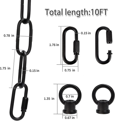 S SANGLE SOPFFY 6/10/15 10 Chandelier Chain Feet SANGLE SOPFFY Light Fixture Chain for Chandelier or Swag Light