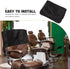 19.21X16.73X3.94 Inches Hemoton Salon Chair Backrest Protection Pad Cover Black Chair Back Protector for Barber Shop