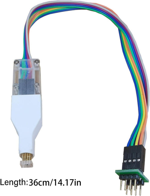 YWLUUOO SOP8 Programming Chip Download Burn Write Probe Spring Needle Chip Burners Cable Clip Cord Firmware
