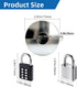 BOMAOO 2 (1.32.5 Inch Outdoor Faucet Lock, Stainless Steel Water Spigot Lock with Padlock, Hose Bib & Gate Valve Lock
