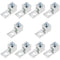10PCS Aluminum Mechanical Wiring Piece Set, 2AWG TA-2 1B2U, Aluminum Alloy Terminal Mechanical Wiring