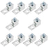 10PCS Aluminum Mechanical Wiring Piece Set, 2AWG TA-2 1B2U, Aluminum Alloy Terminal Mechanical Wiring