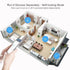 Tuya Smart Life WiFi Momentary Inching Relay Module, 4CH Smart Life, DC 7-32V/USB 5V, Compatible with Alexa Google Home